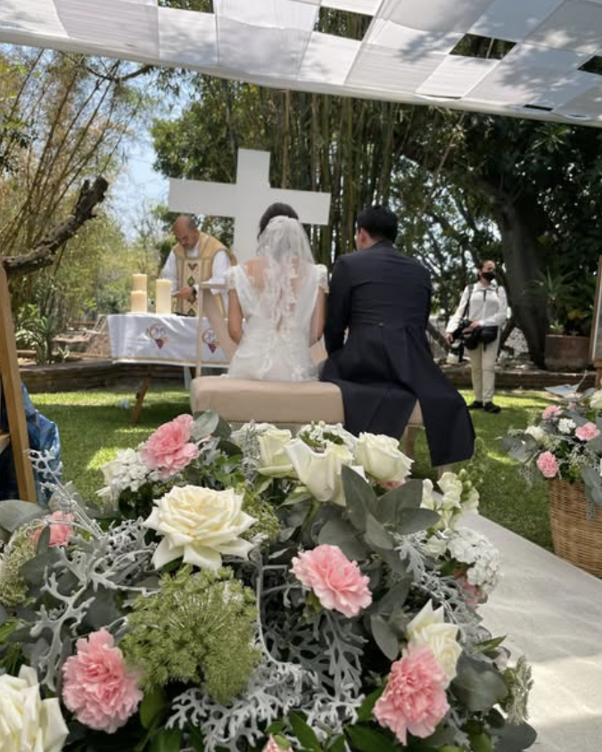 Boda en jardín de la Hacienda del Apantle